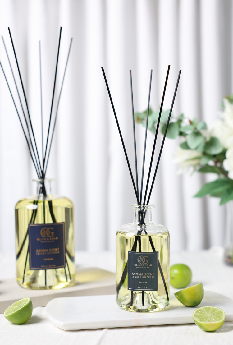 Long-lasting fragrance reed diffuser verbena fragrance