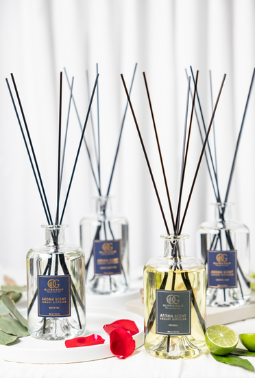 collection of long-lasting fragrance reed diffusers