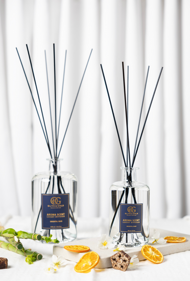 Long lasting fragrance reed diffuser oriental rain scent image